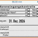 Unvergleichlich Trodat Professional 5480 Wareneingangskontrolle