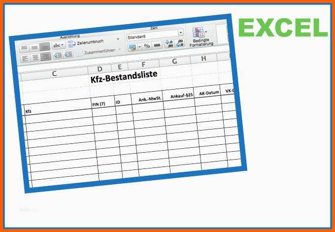 vorlage verkaufsschild auto kostenlos grosartig excel vorlage kfz bestandsliste autohandel