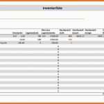 Wunderbar 10 Inventur Vorlage Excel