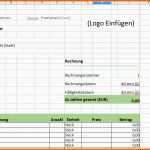 Wunderbar Rechnungsvorlage Für Excel Download – Kostenlos – Chip