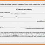 Wunderschönen 20 Krankmeldung Per Email Vorlage