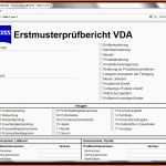 Wunderschönen Erstmusterprüfbericht Vda Vorlage Excel Am Besten Piweb