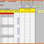 Wunderschönen Excel Arbeitszeitmodul Download Kostenlos Giga