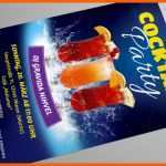 Wunderschönen Flyer Vorlage Für Cocktailpartys – Version 1 Für Flyer Und