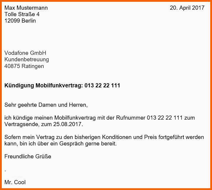 kundigung o2 vertrag vorlage kundigungsschreiben vorlage freeware de