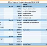 Wunderschönen Privatbilanz –